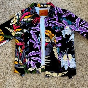 Mens levis vintage floral jean jacket